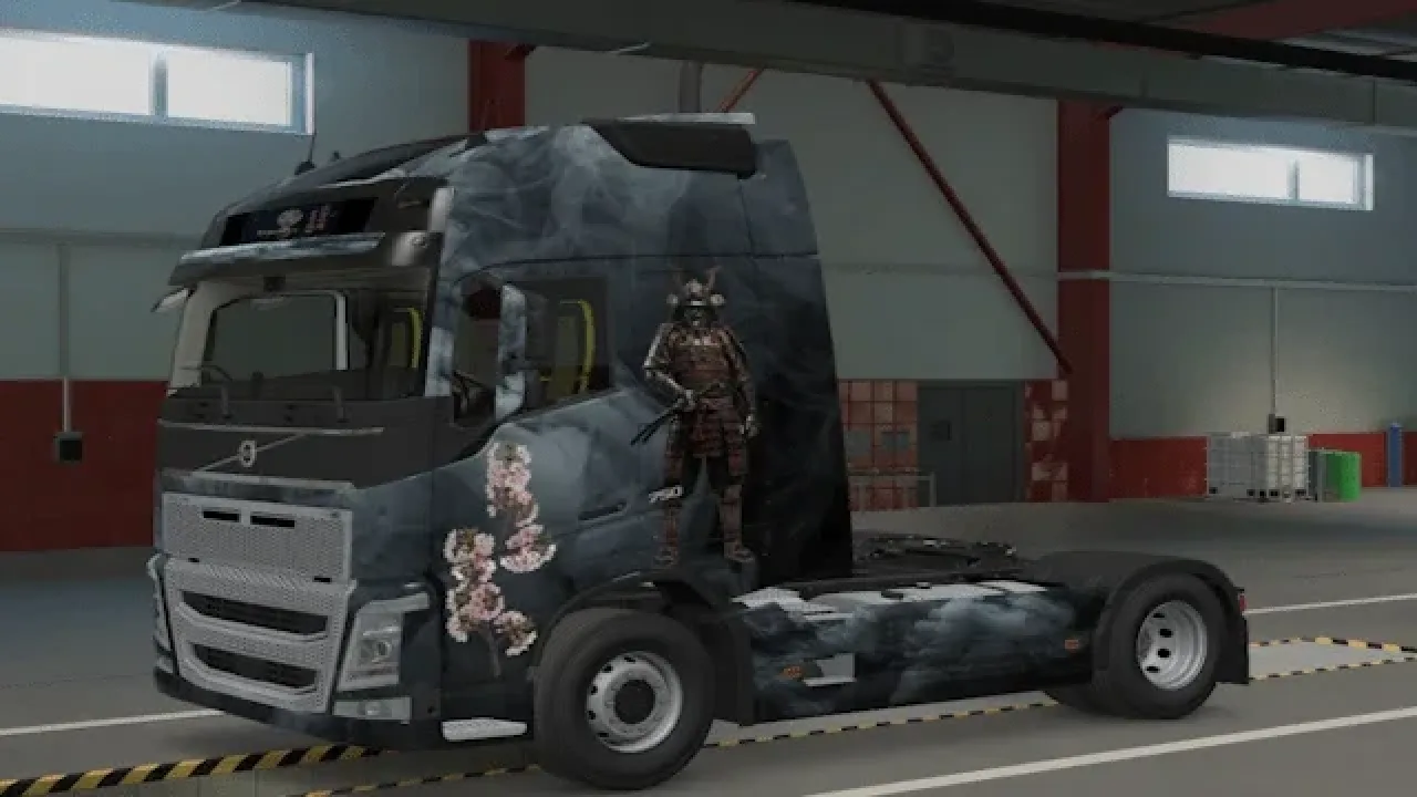 Age of Warriors Volvo FH4 Skin Pack v1.0 in Euro Truck Simulator 2