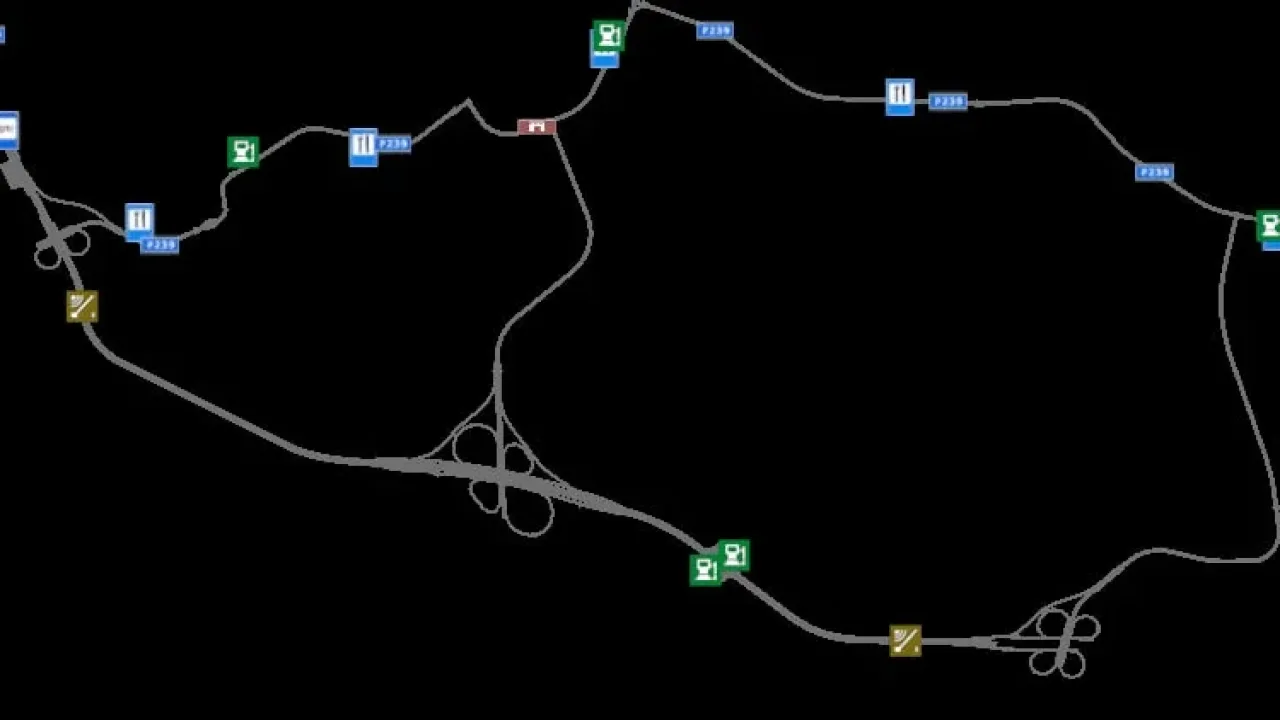 Alekseevskoye–Almetyevsk Highway Addon 1.56 in Euro Truck Simulator 2
