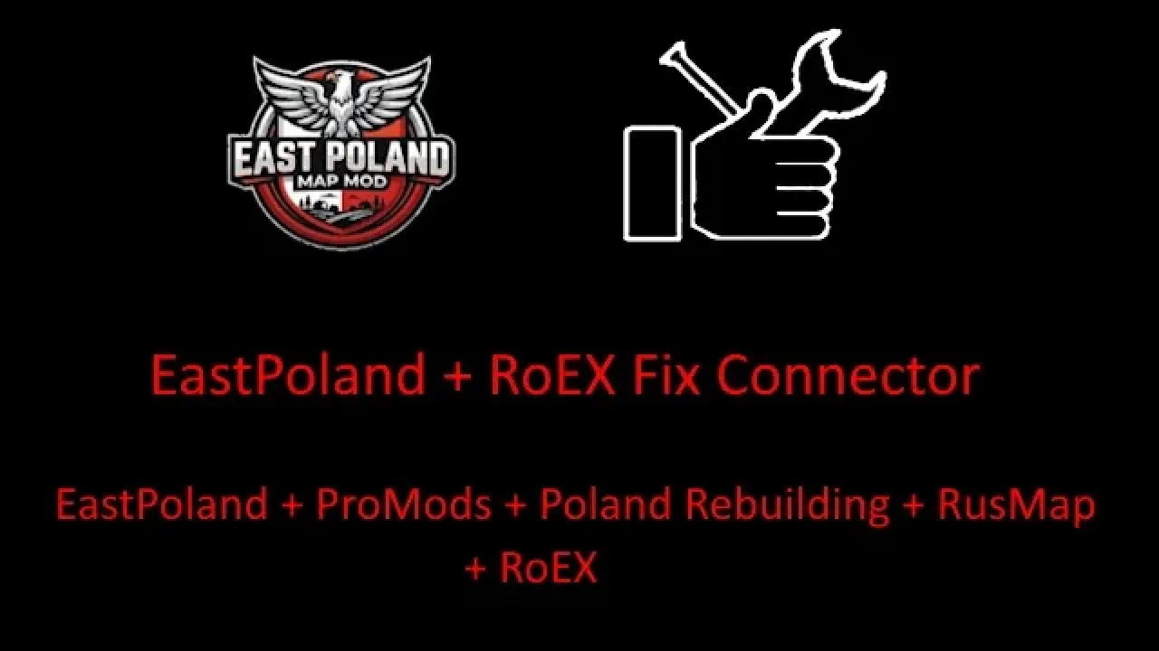 EastPoland PM/PR/RusMap/RoEX Fix Connector in Euro Truck Simulator 2