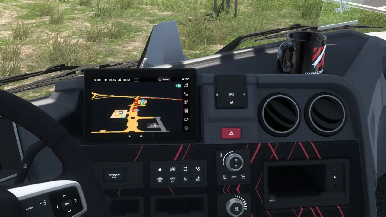 ETA and Rest on GPS – SCS Trucks v1.8 in Euro Truck Simulator 2
