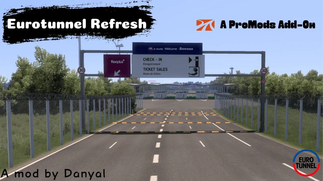 Eurotunnel Refresh for ProMods v1.1 screenshot 1