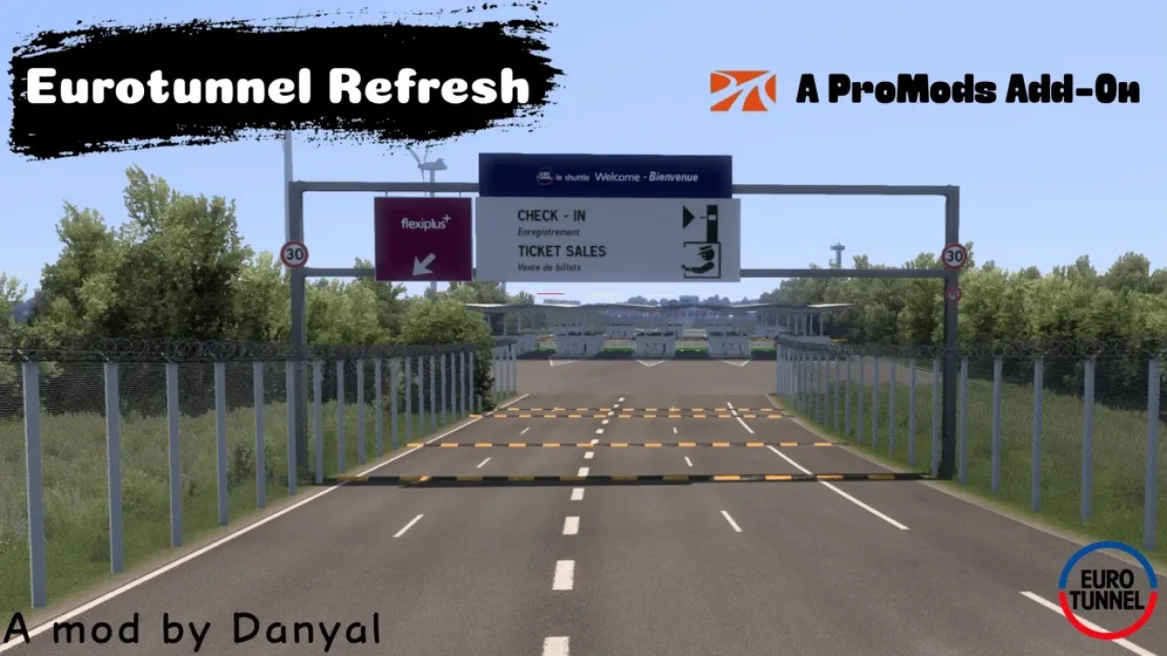 Eurotunnel Refresh for ProMods v1.1 in Euro Truck Simulator 2