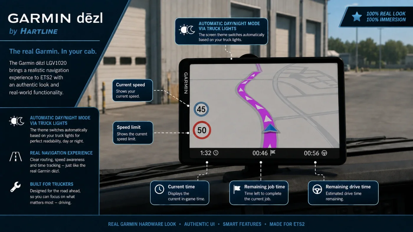 Garmin dēzl by Hartline v3.0 screenshot 1