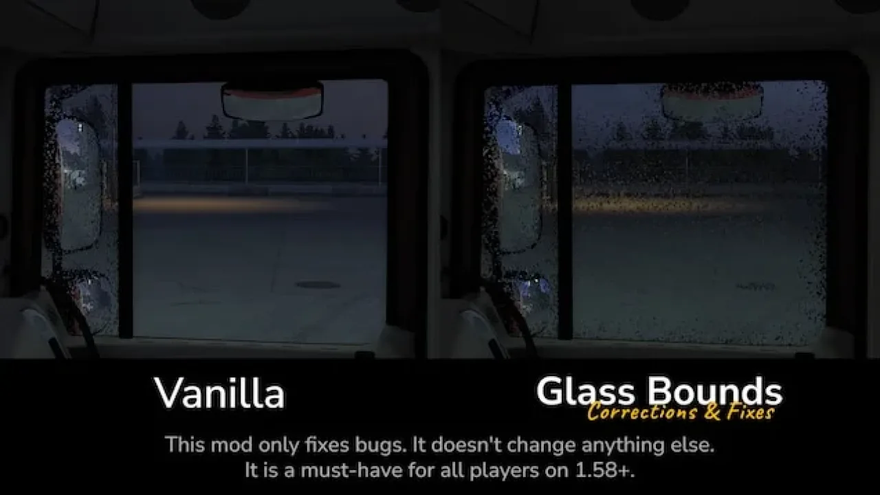 Glass Bounds Corrections & Fixes in Euro Truck Simulator 2
