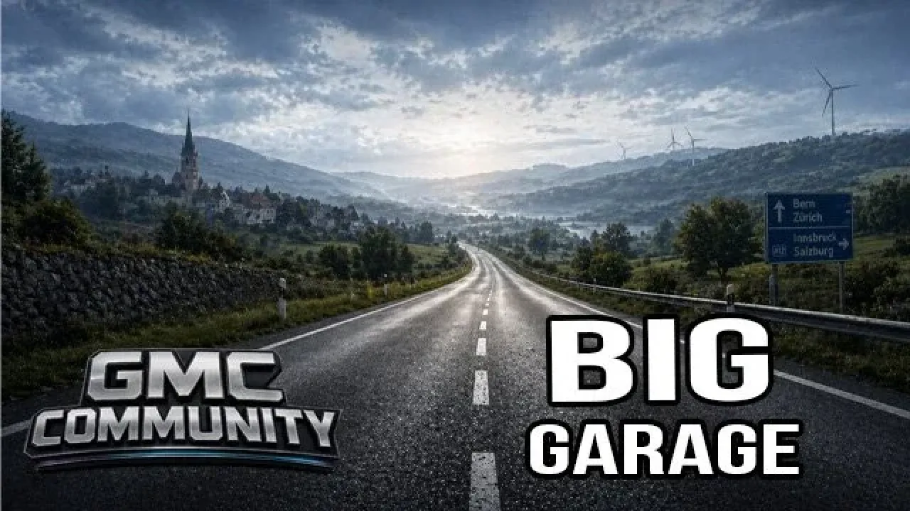 GMC Community Big Garage v6.2 in Euro Truck Simulator 2