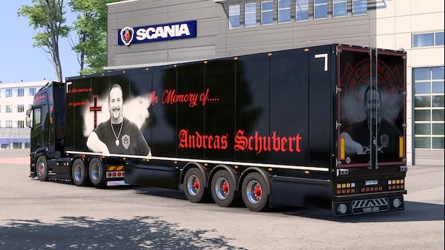 In Memory of Andreas Schubert Truck & Trailer Skin screenshot 1