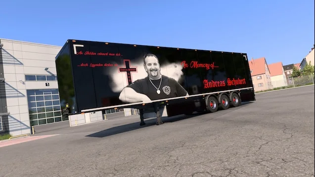 In Memory of Andreas Schubert Truck & Trailer Skin screenshot 2