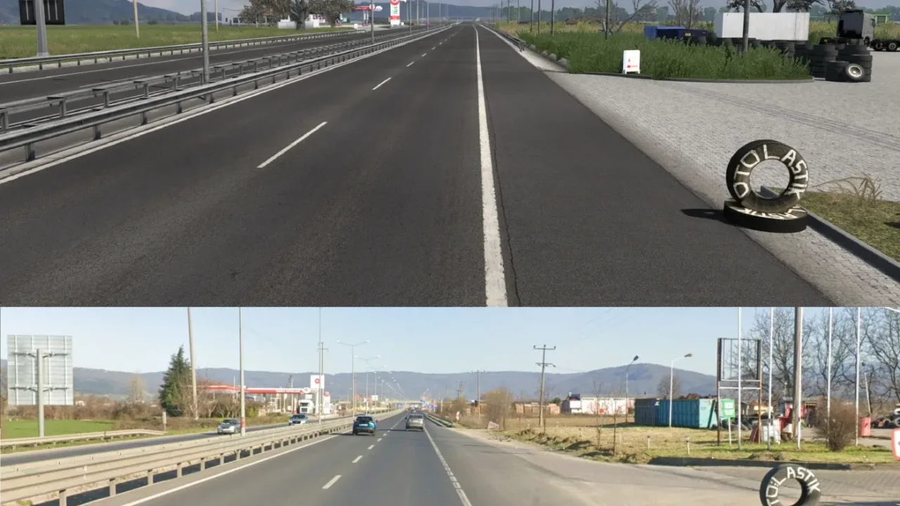 Real Bus Turkey 1:1 Map v1.4.2 in Euro Truck Simulator 2