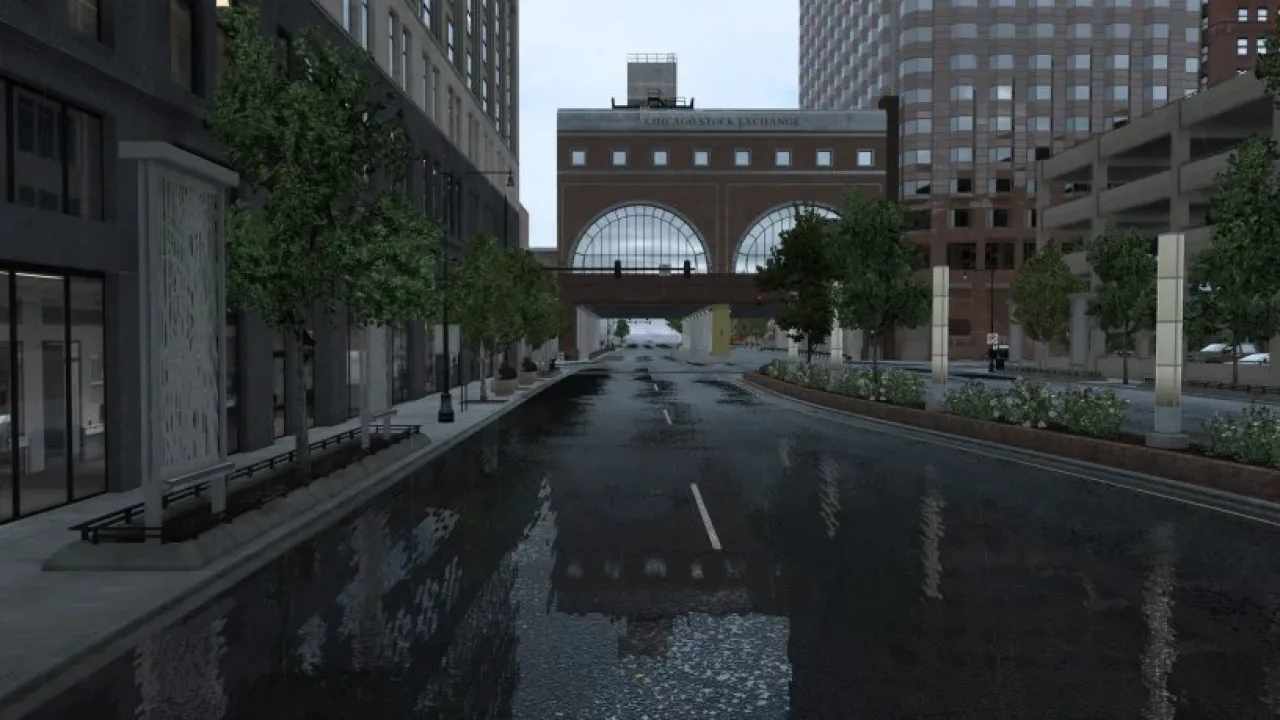 Realistic Rain Reflections Standalone v1.4 in Euro Truck Simulator 2