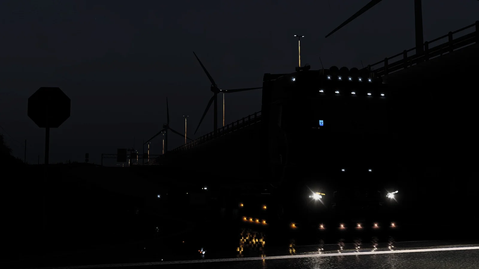 Realistic Weather System ETS2 screenshot 2