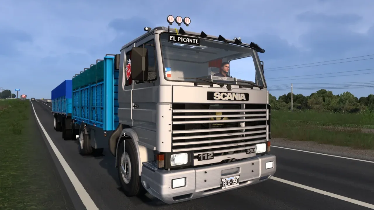 Scania 112 Frontal by Francisco Matt v1.61 in Euro Truck Simulator 2