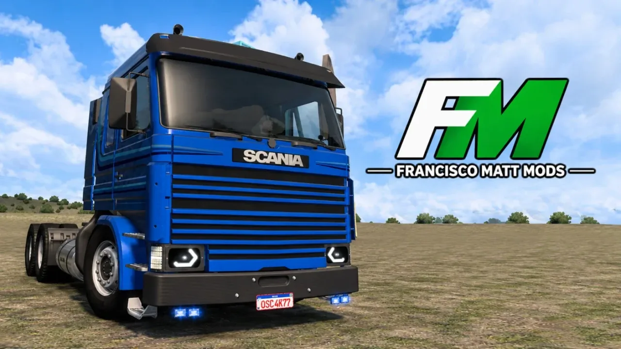 Scania 113 Frontal - Francisco Matt Mods v1.61 in Euro Truck Simulator 2