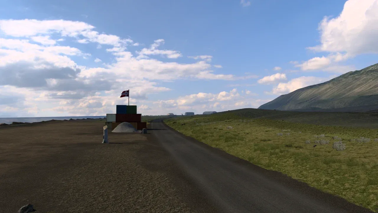 SJMap R8 in Euro Truck Simulator 2