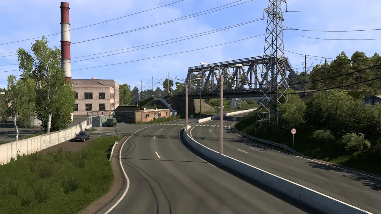 Trans-Siberian Truckway v3.1.1 in Euro Truck Simulator 2