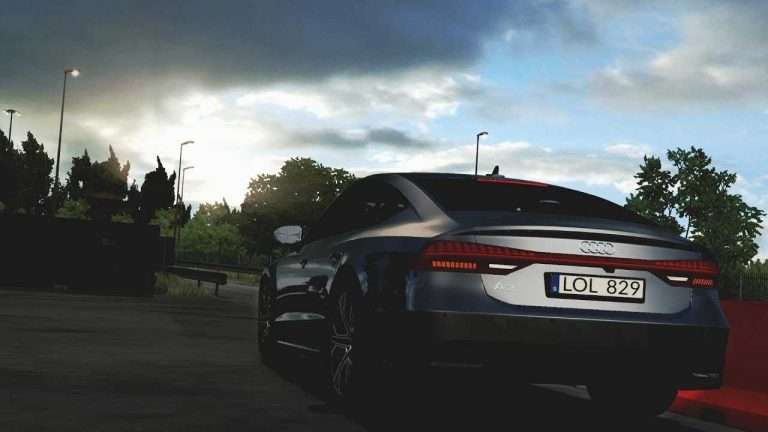 Audi A7 Sportback 2018 - Euro Truck Simulator 2 Mod