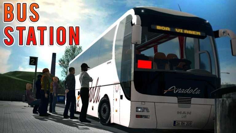 BUS STATION - Euro Truck Simulator 2 Mod