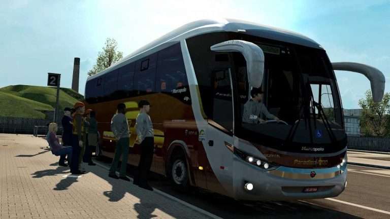 Bus Marcopolo G7 1200 v3.5 – Euro Truck Simulator 2 Mod