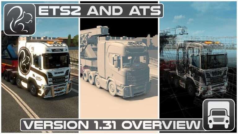 ETS2 + ATS Version 1.31 Release (Euro Truck Simulator 2 + American Truck Simulator)
