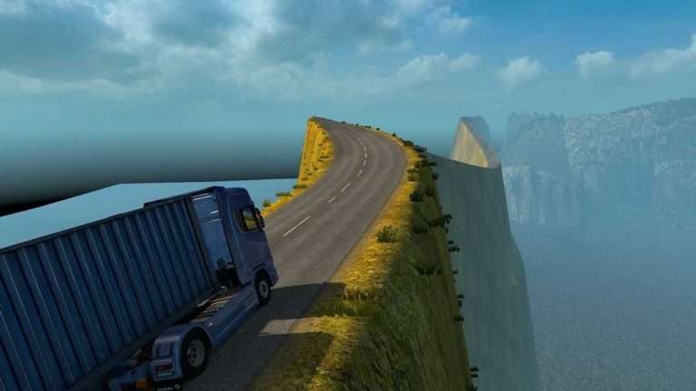 [ETS2 Mod] Map Mortal Rutes - Dangerous Road | Euro Truck Simulator 2 1.30