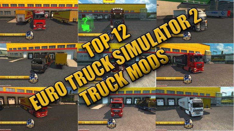 ETS2: TOP 12 TRUCK MODS (2017)