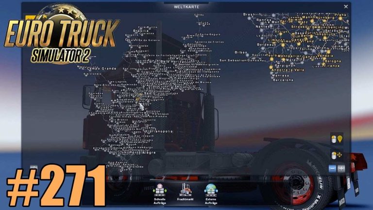 Euro Truck Simulator 2 | #271 | Gigantische Map! [FullHD|German|Mods]