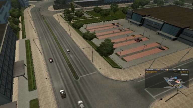 Euro Truck Simulator 2 – Camera 0: Cambridge, United Kingdom