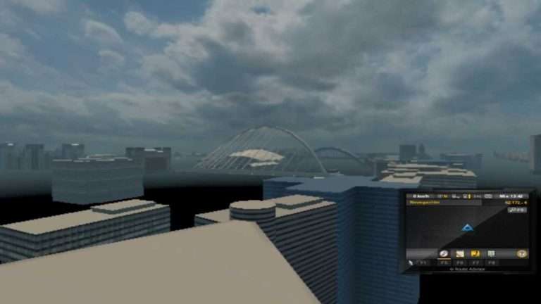 Euro Truck Simulator 2 – Camera 0: Newcastle-upon-Tyne, United Kingdom