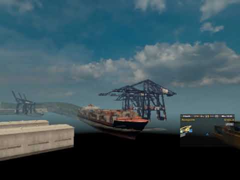 Euro Truck Simulator 2 - Camera 0: Swansea, United Kingdom