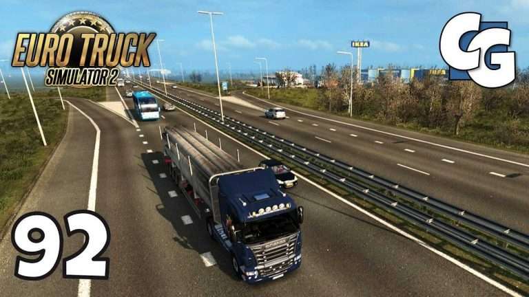 Euro Truck Simulator 2 - Ep. 92 - Bremerhaven to Croydon, UK - ETS2 ProMods 2.11 Gameplay