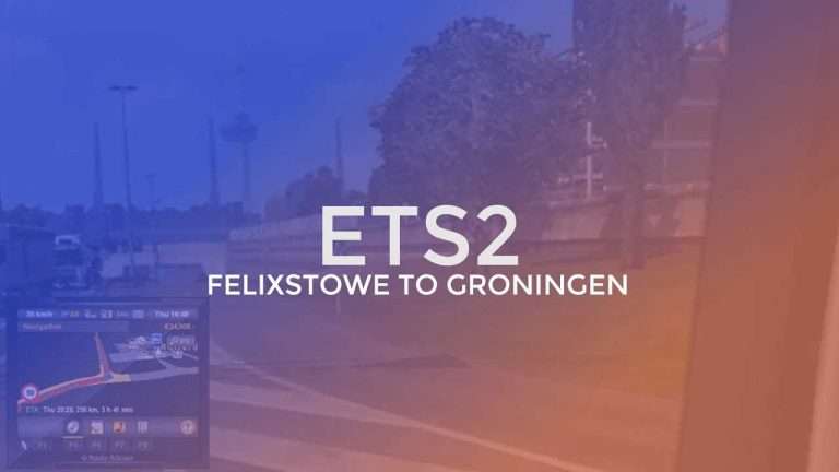 Euro Truck Simulator 2 - Felixstowe to Groningen #9