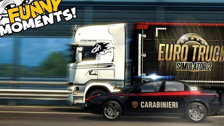 Euro Truck Simulator 2 Multiplayer Funny Moments & Crash Compilation #79