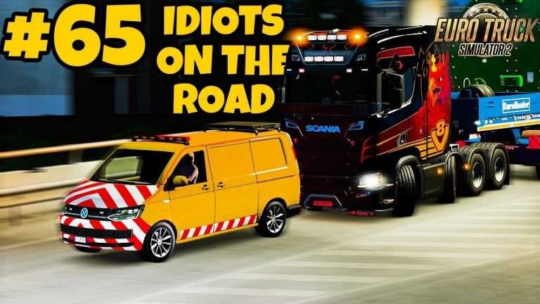 Euro Truck Simulator 2 Multiplayer: IDIOTS ON THE ROAD | #65
