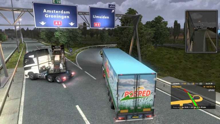 Euro Truck Simulator 2 Multiplayer – Idiots on the road Pt 1