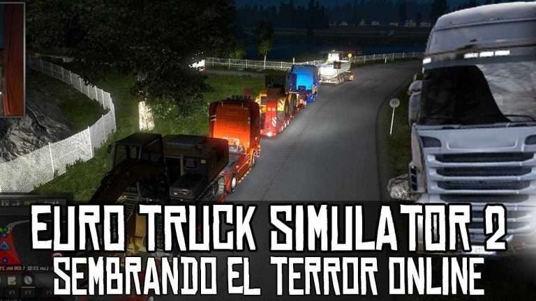 Euro Truck Simulator 2 || Online || Sembrando el terror por Europa