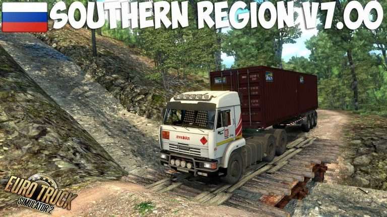 Euro Truck Simulator 2 | Southern Region map v7.00 | Random maps #12