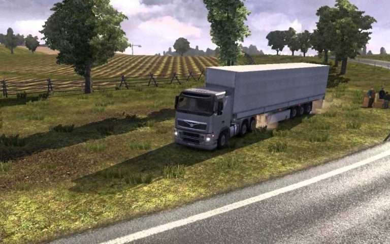 Euro Truck Simulator 2 mod Autostop  ILLEGAL CARGO