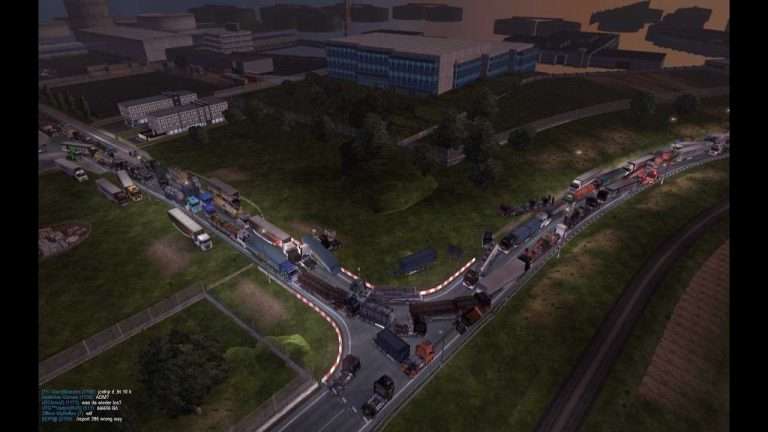 Largest/Biggest TRAFFIC JAM ever! [Euro Truck Simulator 2 Multiplayer] EXTREME Traffic /ETS2 MP/