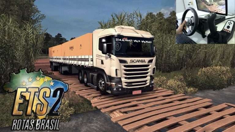 MINHA PRIMEIRA VIAGEM NO ROTAS BRASIL – EURO TRUCK SIMULATOR 2