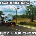 Money and XP Cheat Mods (Euro Truck Simulator 2 + American Truck Simulator)