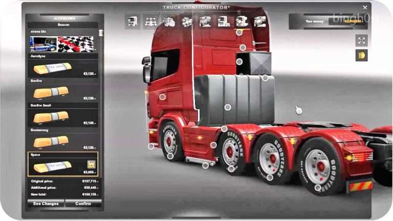 Scania Mega Tuning Mod ETS2 (Euro Truck Simulator 2)
