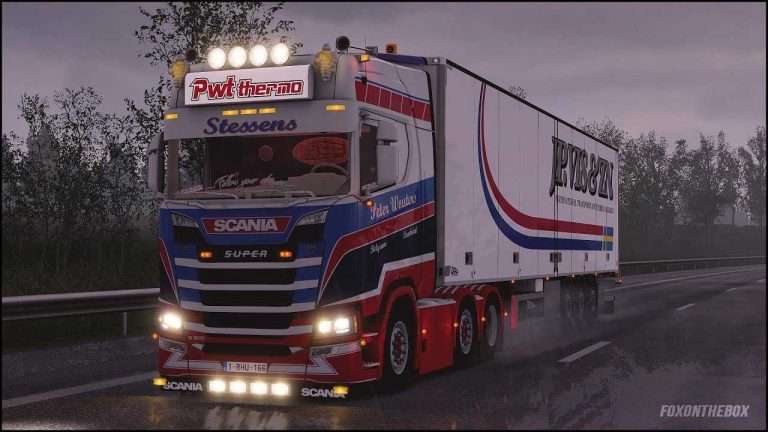 Scania S500 PWT THERMO STESSENS | Euro Truck Simulator 2 (ETS2 1.31)