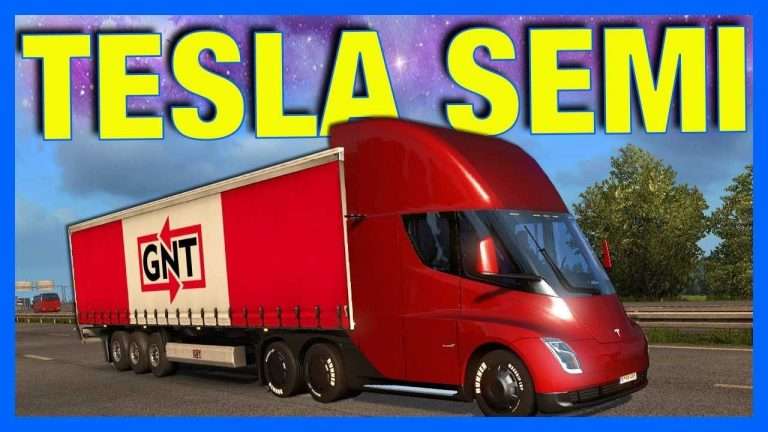 TESLA SEMI TEST DRIVE!! (Euro Truck Simulator 2)