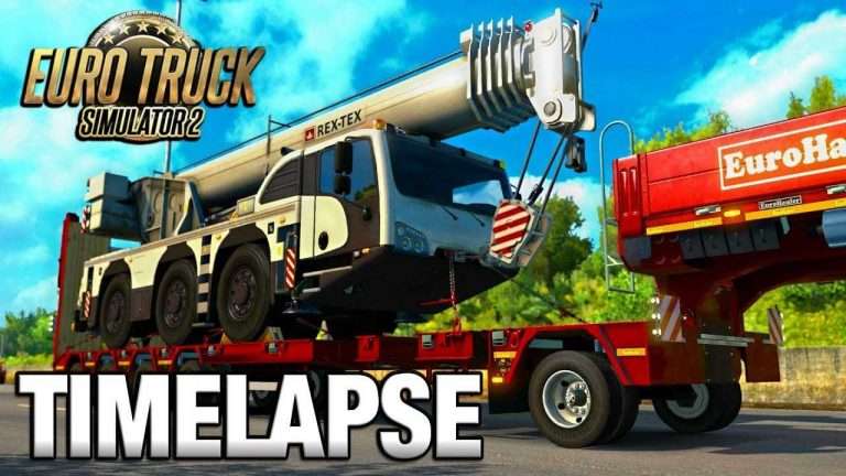 TIMELAPSE Euro Truck Simulator 2 | UK to Germany S2 Ep 4