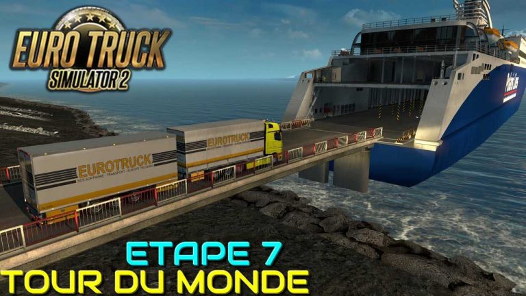 TOUR DU MONDE - ETAPE 7 - EURO TRUCK SIMULATOR 2 | MAP PROMODS | TANDEM