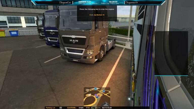 [UK] Euro Truck Simulator 2 G920 + Shifter Pro mods Tandem  #DungeonCatz