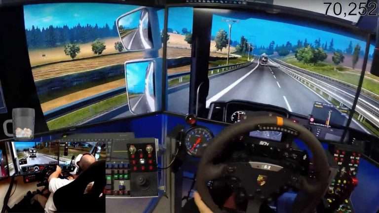 euro truck simulator 2 (Armstrong haulage) DAY 2 with dad