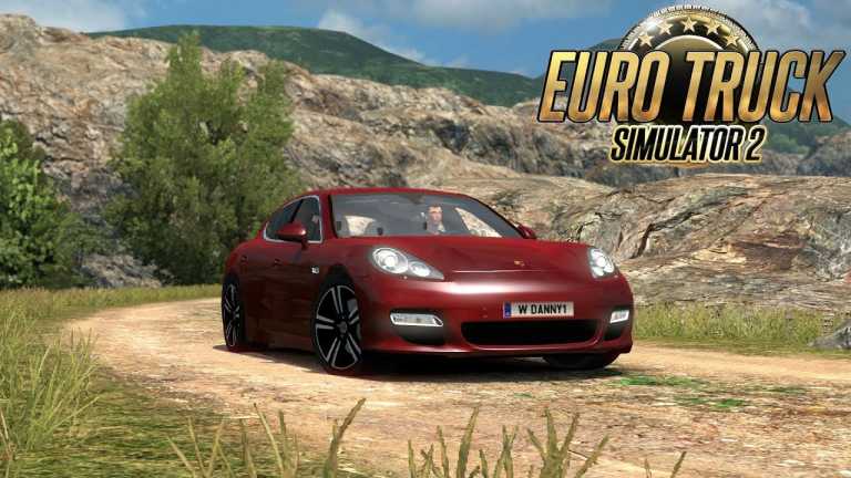 ETS2 Porsche Panamera – Best Car Mod (Euro Truck Simulator 2)