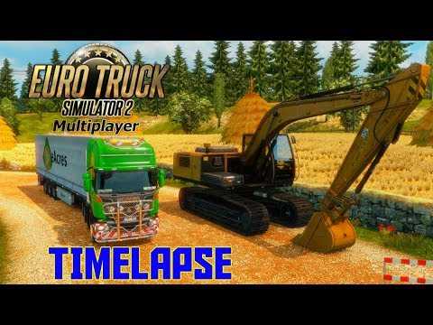A NORMAL DAY IN THE SERVER | Euro Truck Simulator 2 Multiplayer | Timelapse | Episode 2