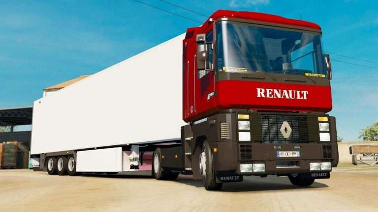 ETS2 1.31 open beta Renault AE Magnum Bordeaux - Le Mans