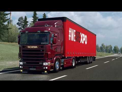 [ETS2] Euro Truck Simulator 2 1.31 - Scania R4 series - Promods 2.27 - Sanok to Warszawa